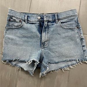 Abercrombie and Fitch. Jean shorts. High rise.